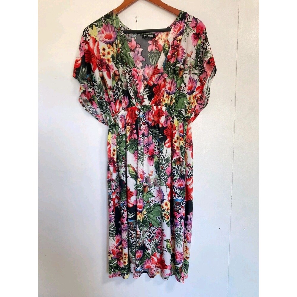 Relaxx Dress Womens M Floral Y2K Boho Festival Fairy Grunge Cottagecore Flowers